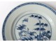 China porcelain dish plate India Company Kangxi Eighteenth Birds