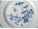 China porcelain dish plate India Company Kangxi Eighteenth Birds