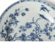 China porcelain dish plate India Company Kangxi Eighteenth Birds