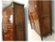 Secretary sash Louis XVI mahogany marble stamped L. Moreau eighteenth