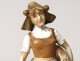 2 characters porcelain Royal Dux Bohemia fisherman woman Art Nouveau XIXth