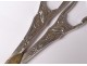 Sterling silver grape scissors Minerva Maillard &amp; Vazou Art Nouveau XIXth