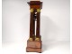 Pendulum gantry Empire columns mahogany gilt bronze griffons clock nineteenth