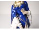 Porcelain German statue Passau Bavaria Queen Middle Ages crown nineteenth