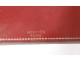Hermès desk pad Paris Dupré-Lafon leather red bronze vintage twentieth