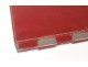 Hermès desk pad Paris Dupré-Lafon leather red bronze vintage twentieth