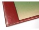 Hermès desk pad Paris Dupré-Lafon leather red bronze vintage twentieth