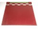 Hermès desk pad Paris Dupré-Lafon leather red bronze vintage twentieth