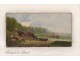 HST Landscape Seaside Village Boats nineteenth