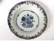 Series 5-dish hollow porcelain plates Compagnie Indies 18th-century European decor