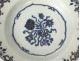 Series 5-dish hollow porcelain plates Compagnie Indies 18th-century European decor