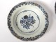 Series 5-dish hollow porcelain plates Compagnie Indies 18th-century European decor