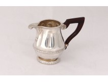 Small solid silver milk jug Mercury silversmith Mellerio silver 124gr nineteenth