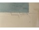 Color lithograph Louis Icart Elegant woman Carriage Belle-Epoque twentieth