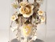 Vase Bridal Bouquet Globe Paris Porcelain Flowers Napoleon III Nineteenth