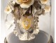 Vase Bridal Bouquet Globe Paris Porcelain Flowers Napoleon III Nineteenth