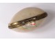 Mother of pearl egg holder gold metal chaplet box nineteenth century