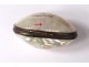 Mother of pearl egg holder gold metal chaplet box nineteenth century