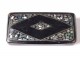 Snuff box boiled cardboard inlays mother of pearl snuffbox nineteenth century