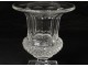 Vase cut crystal Saint-Louis model Versailles pointe diamonds twentieth