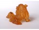 Small Amble Dog Sculpture of Fô Chinese Lion Chinese 14.6gr Eighteenth Century