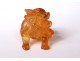 Small Amble Dog Sculpture of Fô Chinese Lion Chinese 14.6gr Eighteenth Century