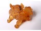 Small Amble Dog Sculpture of Fô Chinese Lion Chinese 14.6gr Eighteenth Century