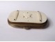 Ivory purse carved blazon Napoleon III nineteenth century