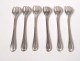 6 oyster forks silver plated goldsmith Christofle twentieth century