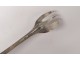 6 oyster forks silver plated goldsmith Christofle twentieth century