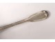 12 teaspoons silver plated Christofle monogram twentieth century