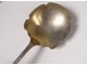 Shovel with strawberry sugar spoon sprinkle gold plated silver cherub twentieth