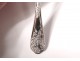 Shovel with strawberry sugar spoon sprinkle gold plated silver cherub twentieth