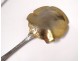 Shovel with strawberry sugar spoon sprinkle gold plated silver cherub twentieth