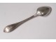 Housewife 72PC covered ladle silver metal Ribbon Cailar-Bayard twentieth century