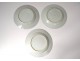2 plates china china company India white blue bamboo flowers Kangxi 18th