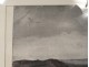 Engraving Veldhoen seascape dune Netherlands Holland seaside beach twentieth