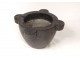 Mortar black marble apothecary mortar nineteenth century