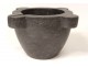 Mortar black marble apothecary mortar nineteenth century