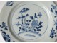 Hollow plate porcelain plate Company India white-blue garden Kangxi 18th