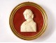 Miniature bas-relief ivory portrait Catherine de Medici Heckmann Paris 20th