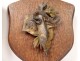 Pair trophies hunting fishing sculptures Lead Nuremberg hare nineteenth pheasant