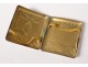 Lot snuffboxes box cigarettes box metal wood flowers nineteenth century
