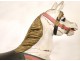 Carousel horse carved wooden polychrome 19th century