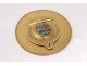 Custody box euro silver gilded Austria-Hungary enamel lamb nineteenth