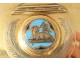 Custody box euro silver gilded Austria-Hungary enamel lamb nineteenth