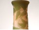 Large vase Emile Gallé glass wisteria flowers Art Nouveau 47cm Nineteenth