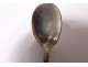 4 spoons with salts solid silver Minerva goldsmiths Gabert &amp; Conreau twentieth