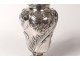 Sterling silver shaker Minerva goldsmith Jules Monney flowers 140gr nineteenth