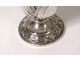 Sterling silver shaker Minerva goldsmith Jules Monney flowers 140gr nineteenth